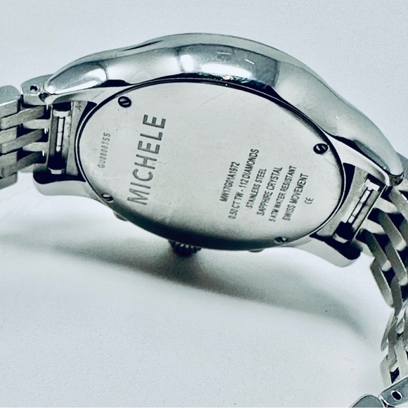 RARE MICHELE MOON PHASE JETWAY WATCH - Picture 9 of 10